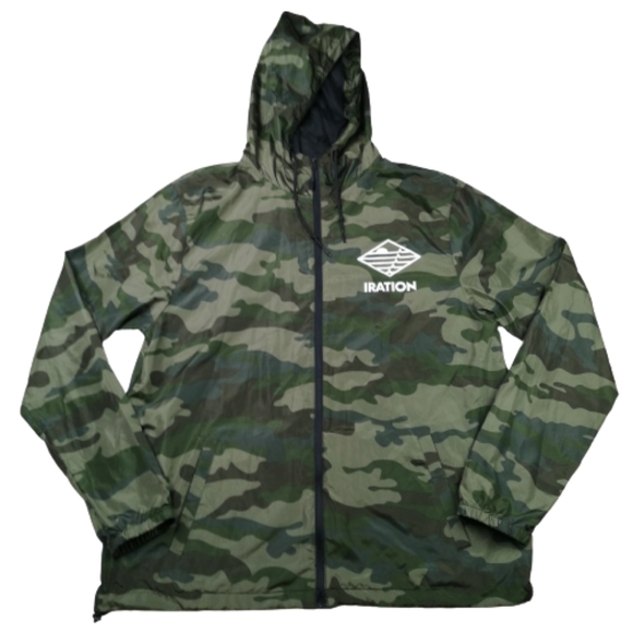 Independent Trading Co Camo Surfer Windbreaker - Picture 2 of 4